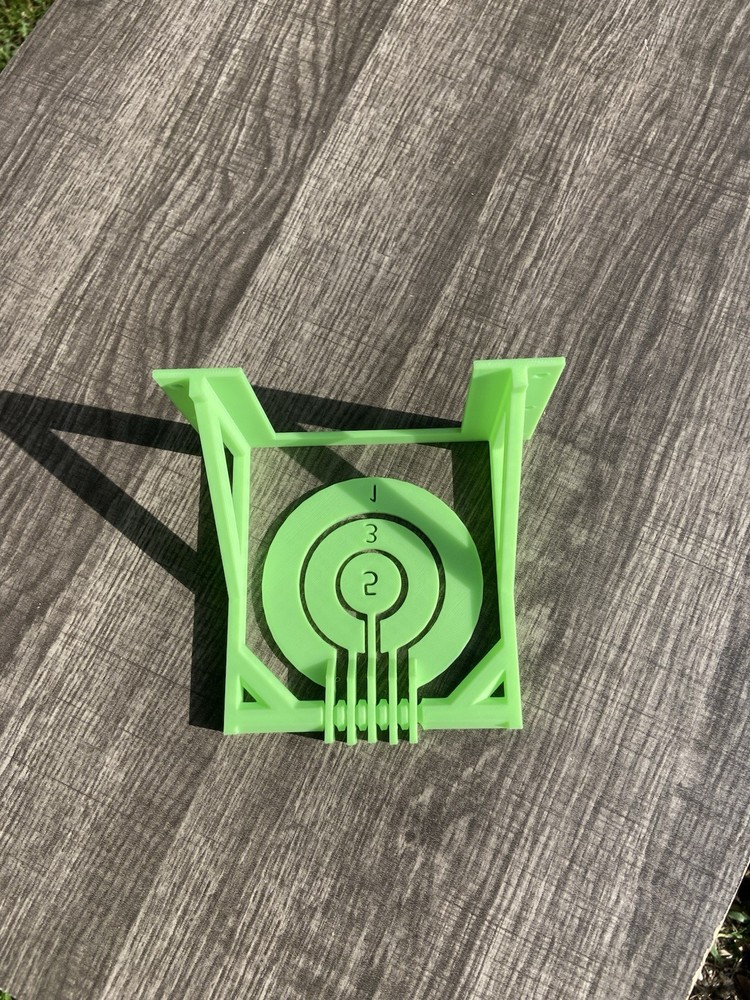 Glow Airsoft/ Nerf Spin-around Target Indoor airsoft target practice Mountable