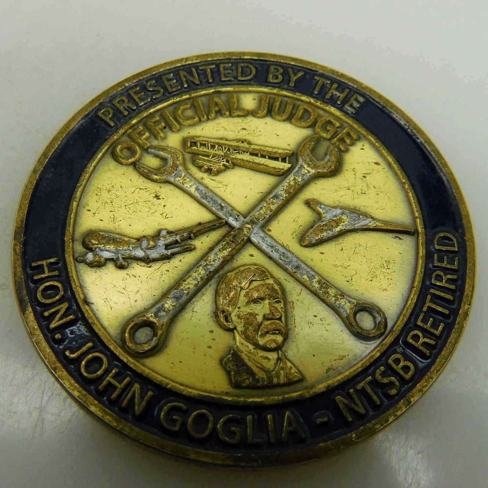 AMC AEROSPACE MAINTENANCE COMPETITION CHALLENGE COIN