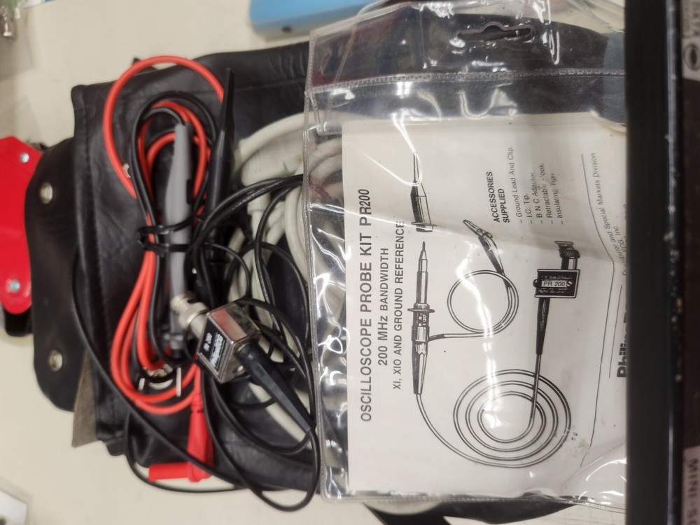 VU-DATA Corp OSCILLOSCOPE Model PS915/975 Mini Scope DMM Combo! With Tech Manual