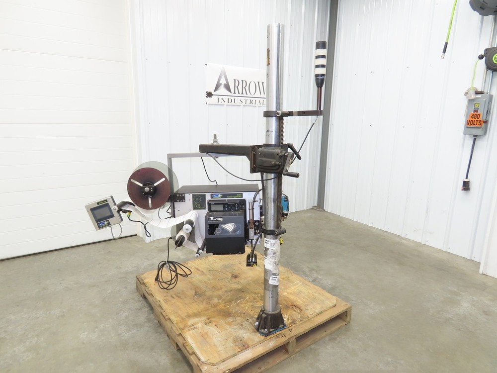 CTM 3600A-S84-EX High Speed Label Applicator SATO Thermal Printer 5" Width