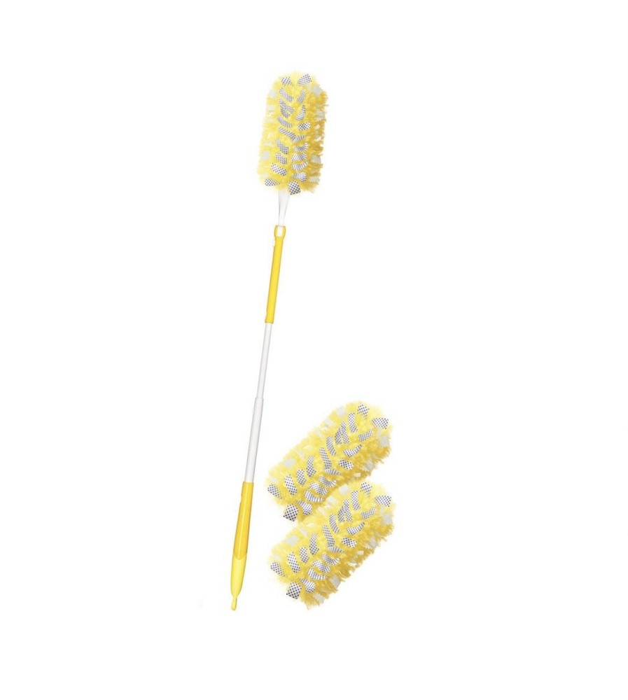 Swiffer Heavy Duty Duster Kit Microfiber 1 Handle 3 Dusters