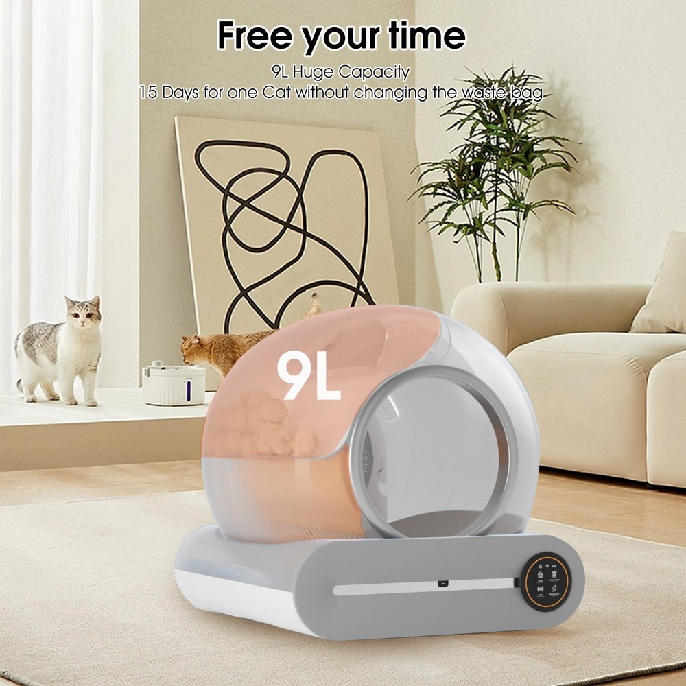 Smart Auto Self Cleaning Cat Litter Box, Unused, New
