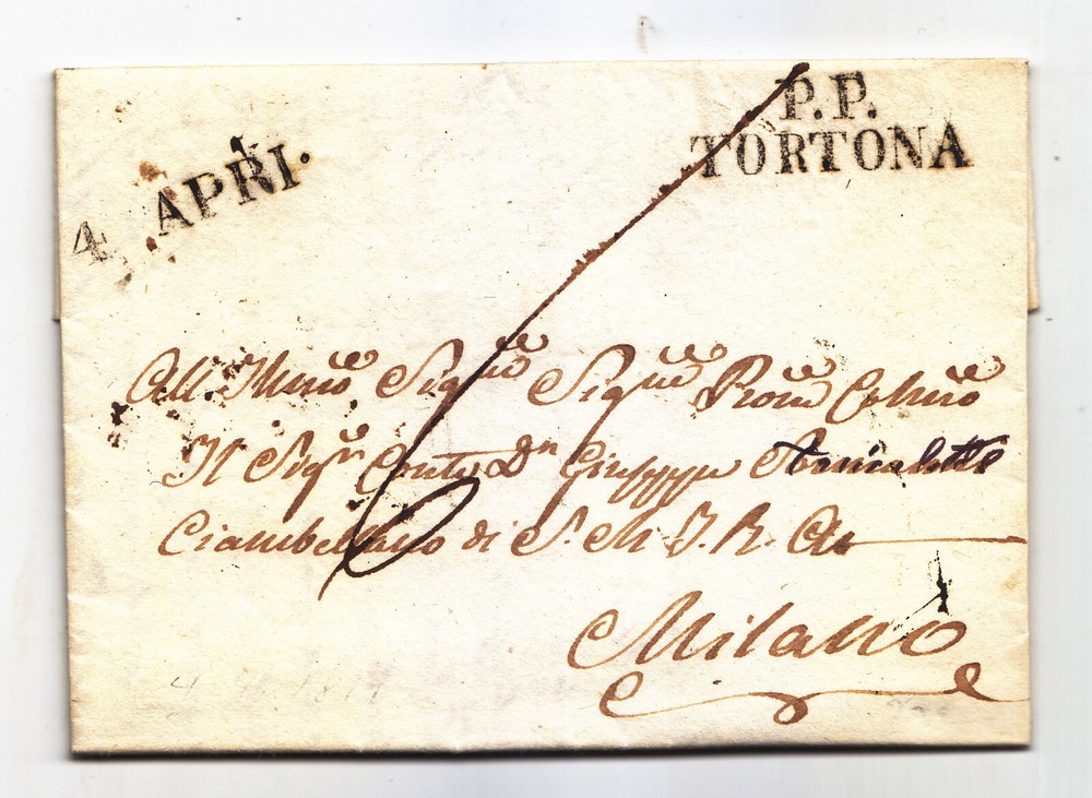 VV823-PIEMONTE-PREF. TORTONA PP X MILANO