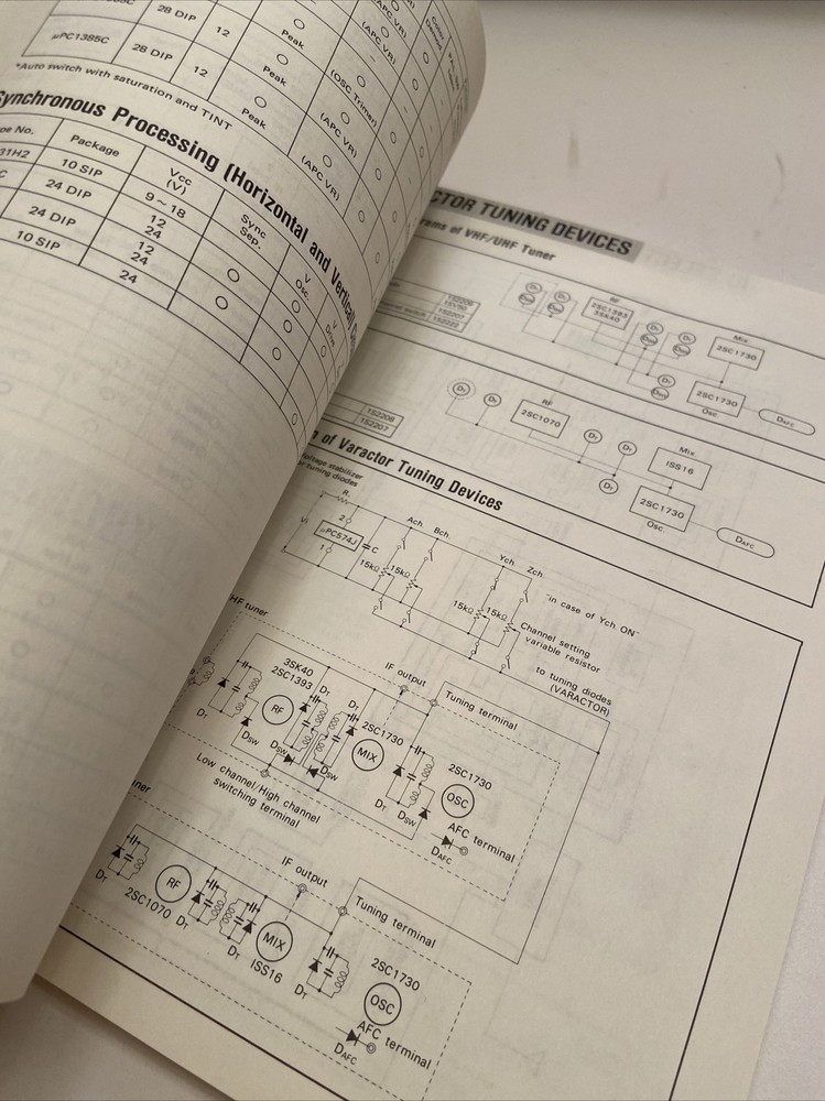NEC Electron components Product Line Reference Guide Sales Brochure Catalog #F