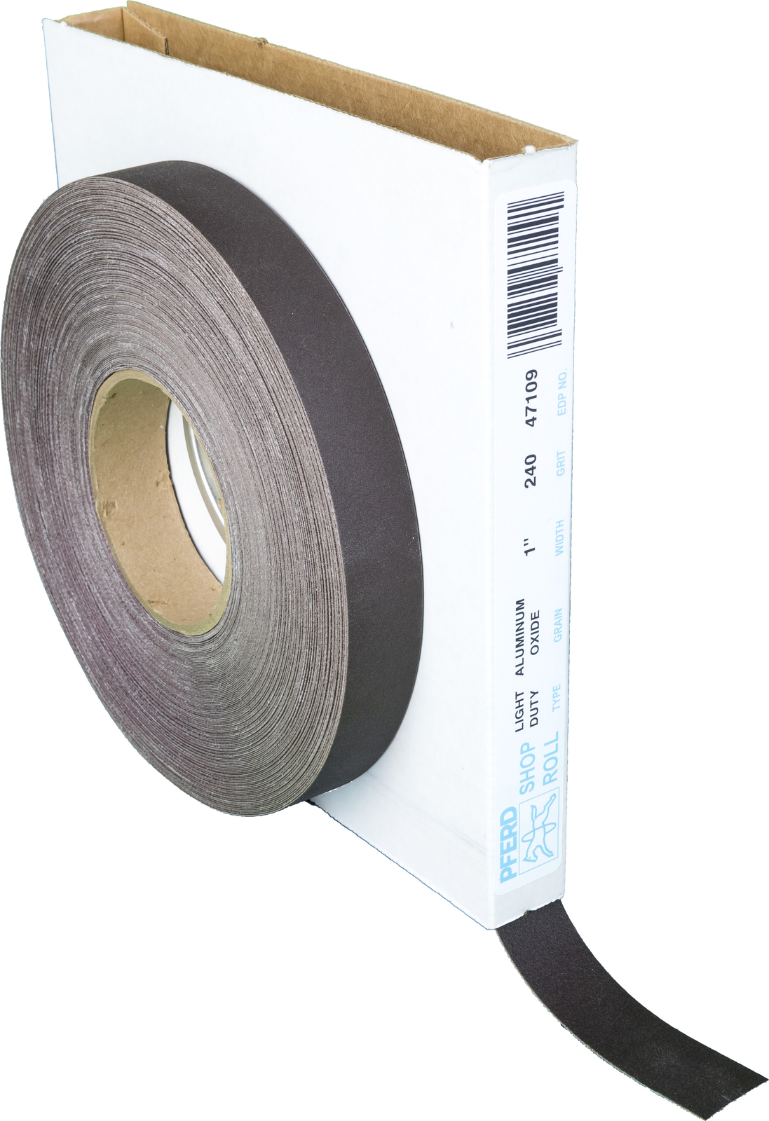 1" 240 Grit 50 yd Shop Roll 47109 Handy Roll Aluminum Oxide
