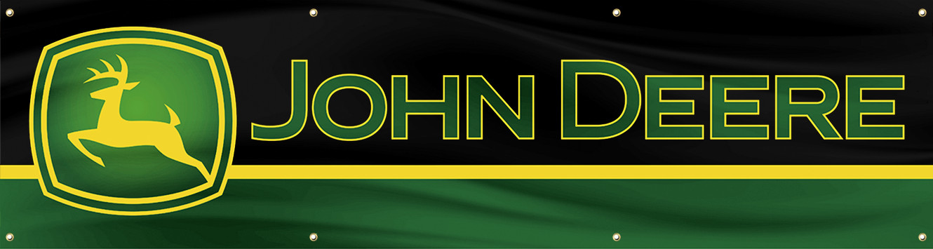 John Deere 2'X8' BANNER FLAG