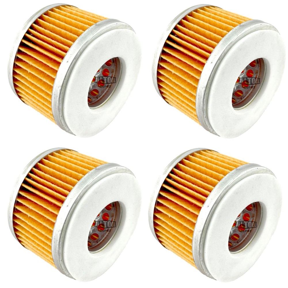 4 Pack Puma Air Compressor Replacement Intake Paper Filter Elements 1-7/8 2-1/2