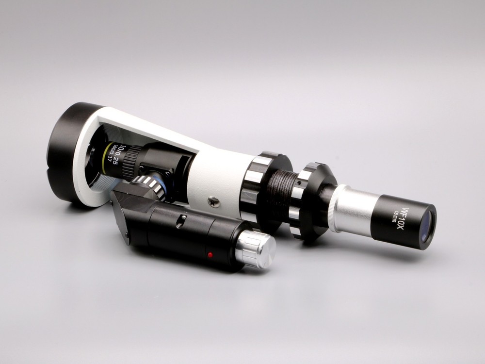 Portable Polarizing Metallograph Microscope w/ Polarizing Filter Carrying Box