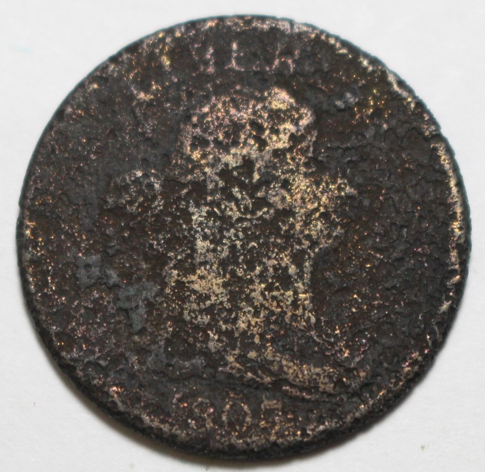 1807 Half Cent M1518
