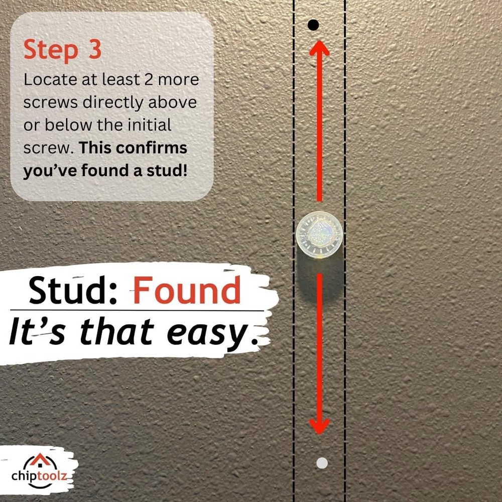 ChipToolz DOT Plus Loose Magnet Stud Finder