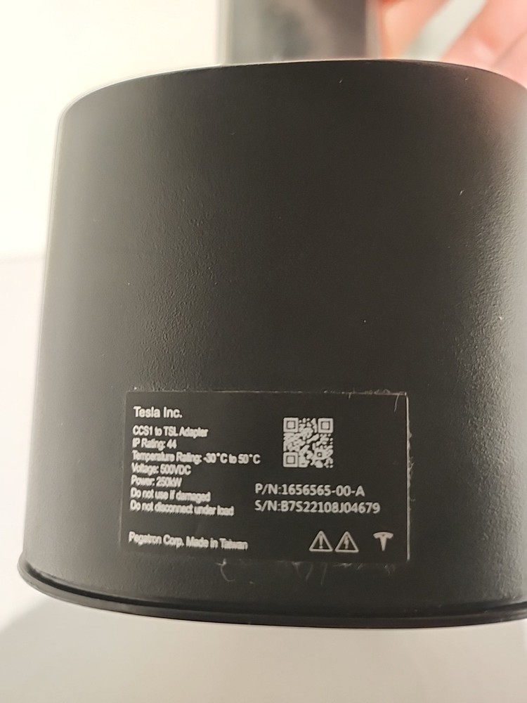 Tesla CCS1 to TSL Adapater