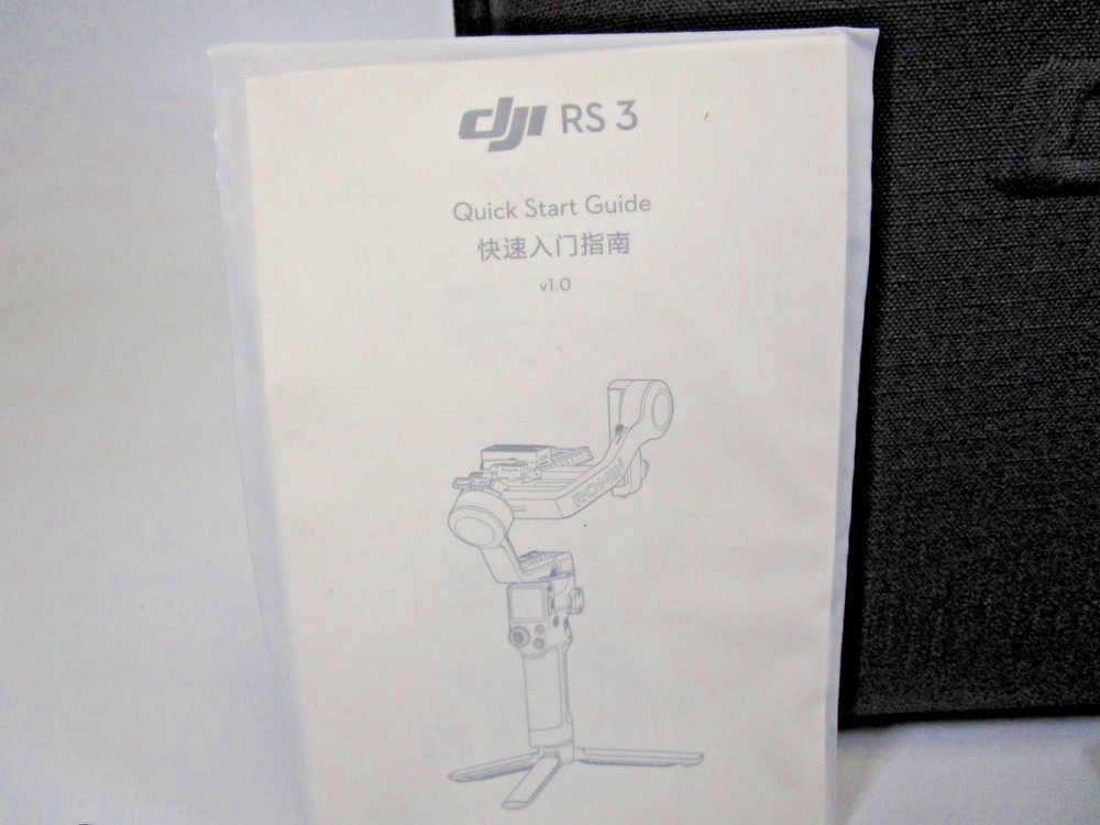 DJI RS 3 Axis Gimbal Stabilizer Kit & Case