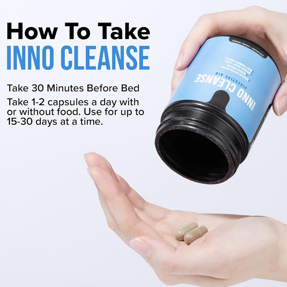 60 Tablets Trimming Complex Waist Digestive System Inno Cleanse Support & Aid