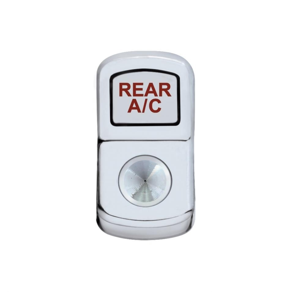 "Rear A/C" Rocker Switch Cover - Indented