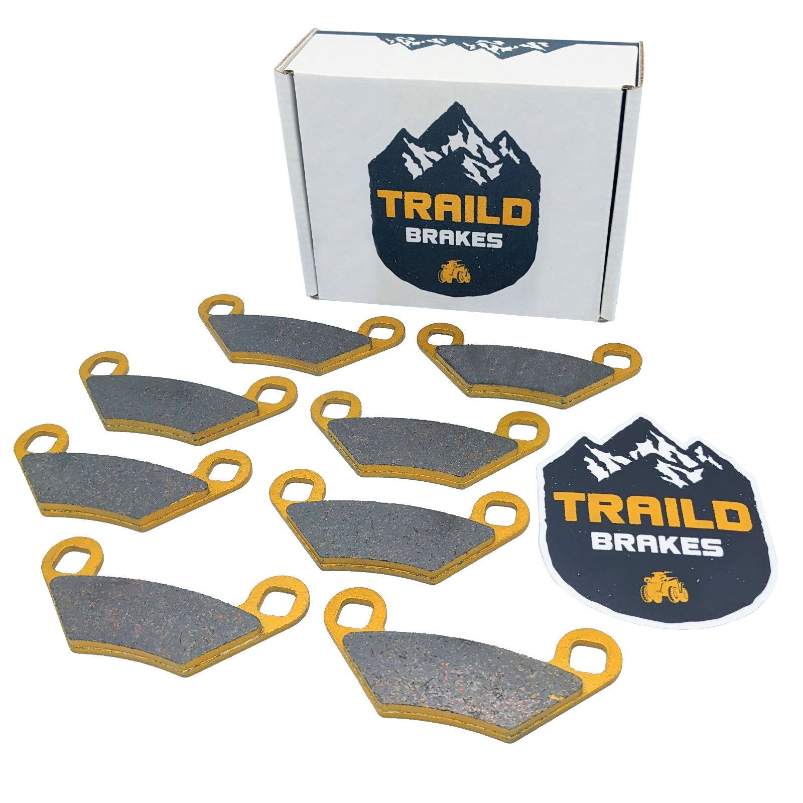 Polaris Sportsman XP 1000/850 Highlifter/X2 550 Ceramic Brake Pad Set 2010-2026