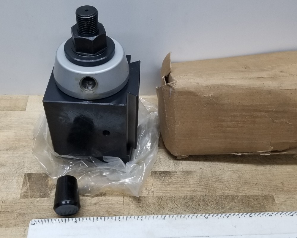 CA Piston Tool Post 14-20" Swing Quick Change Lathe Tool Holder 250-400 (READ)