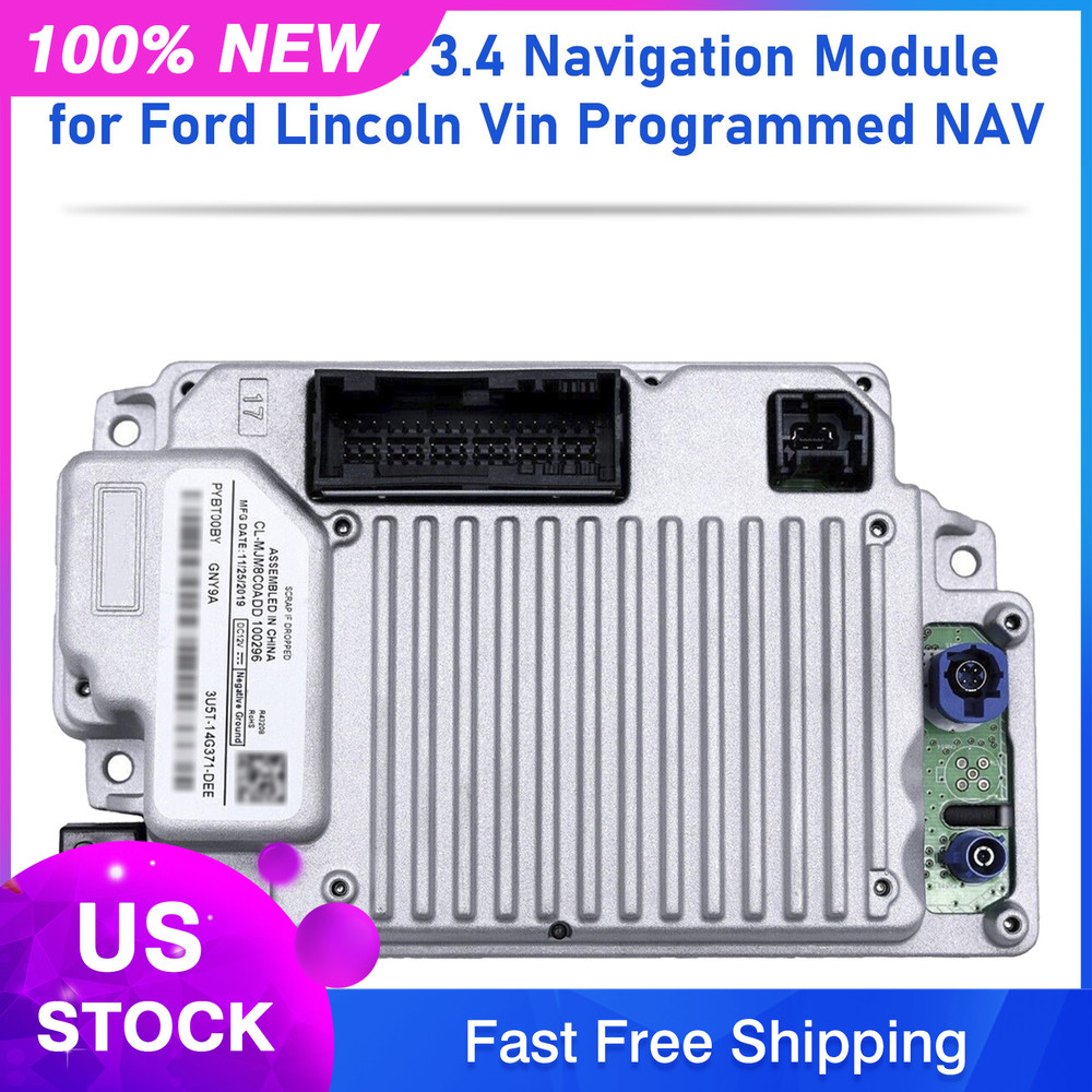 Sync 3 APIM 3.4 Navigation Module for Ford Lincoln Vin unProgrammed NAV