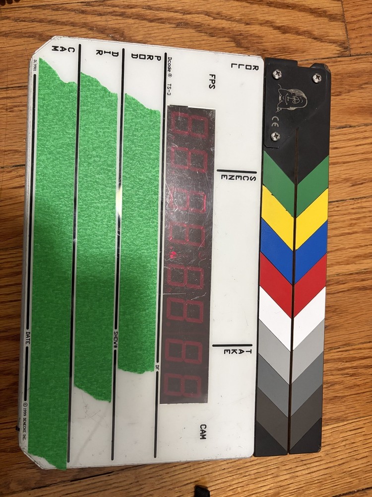 Denecke TS-3 code Time Code Smart Slate