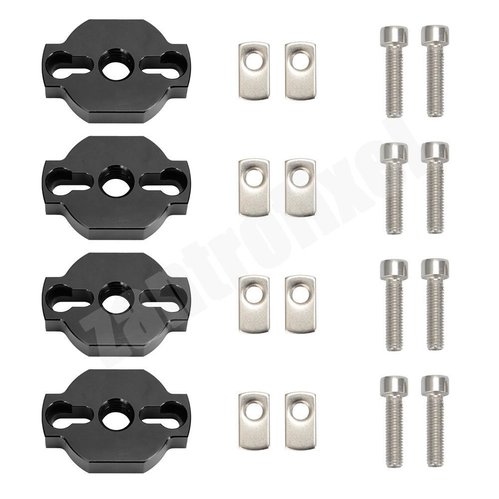 US For CF - MOTO ATV UTV Accessory Anchor Aluminum Tie Down Anchor Kit Set of 8