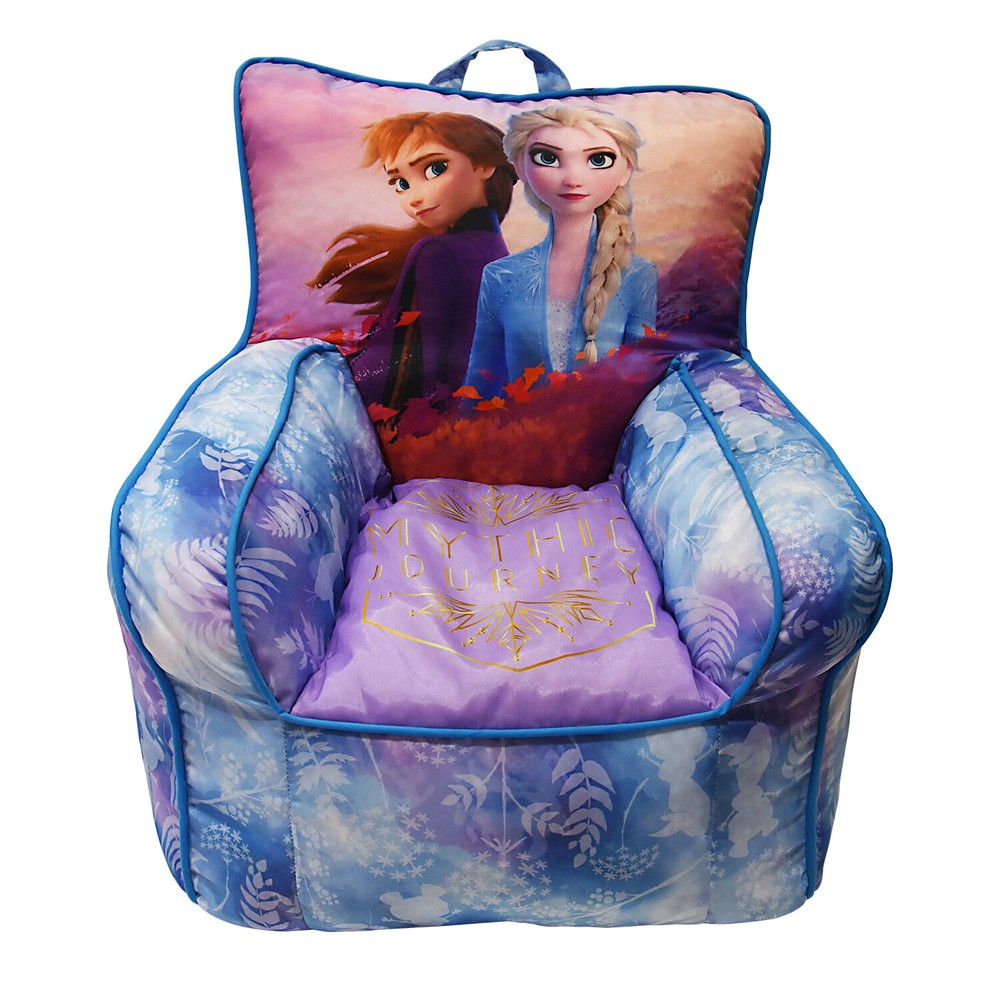 Disney Frozen 2 Kids Toddlers Sofa Bean Bag Chair Anna Elsa Child MADE IN USA