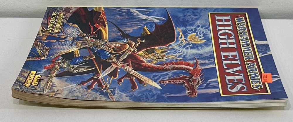 WARHAMMER ARMIES HIGH ELVES SUPPLEMENT CODEX BOOK 1993