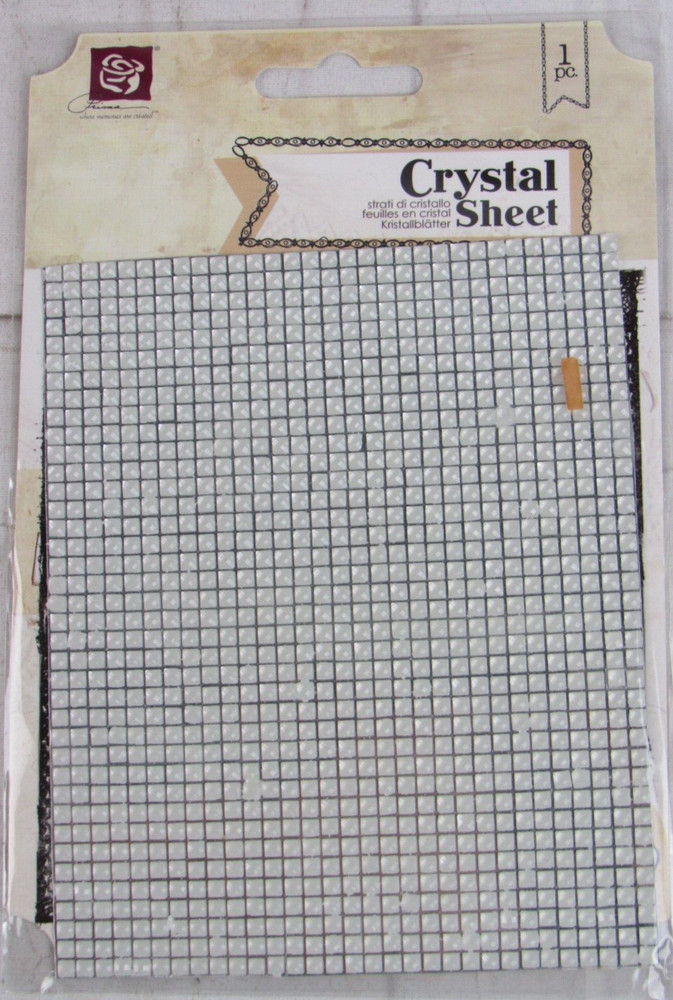 Prima Clear Crystal Sheet 565060