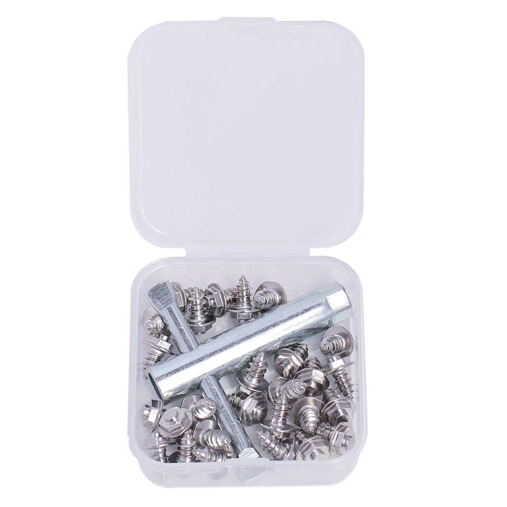 Screw-in Wading Boot Studs Non Slip Screws 26 PCS with Tool