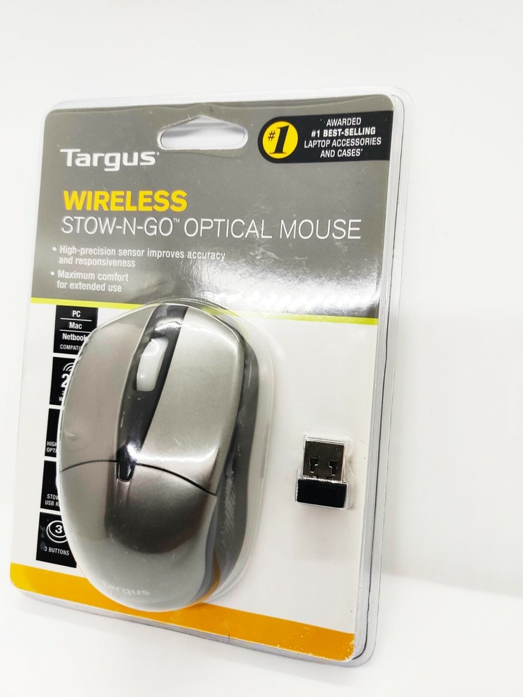 Targus Wireless stow n go optical mouse