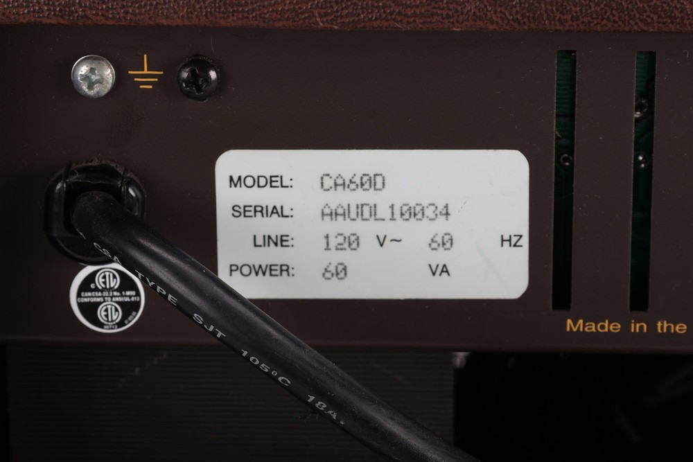 Crate CA60D Acoustic Guitar Amplifier