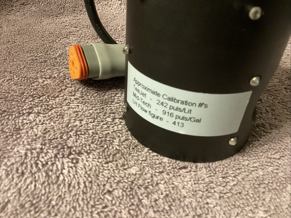 TeeJet Flowmeter…906-989…series D….NEW 🇺🇸