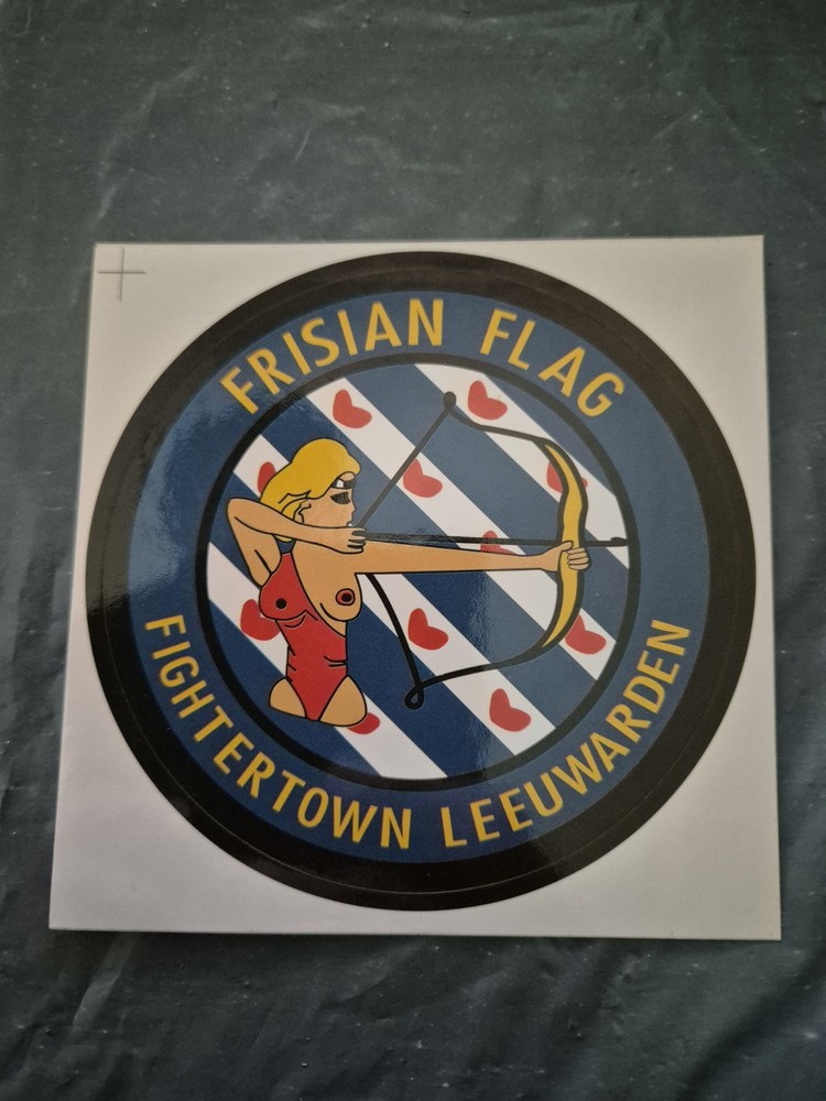 Frisian Flag Exercise Leeuwarden AB Sticker