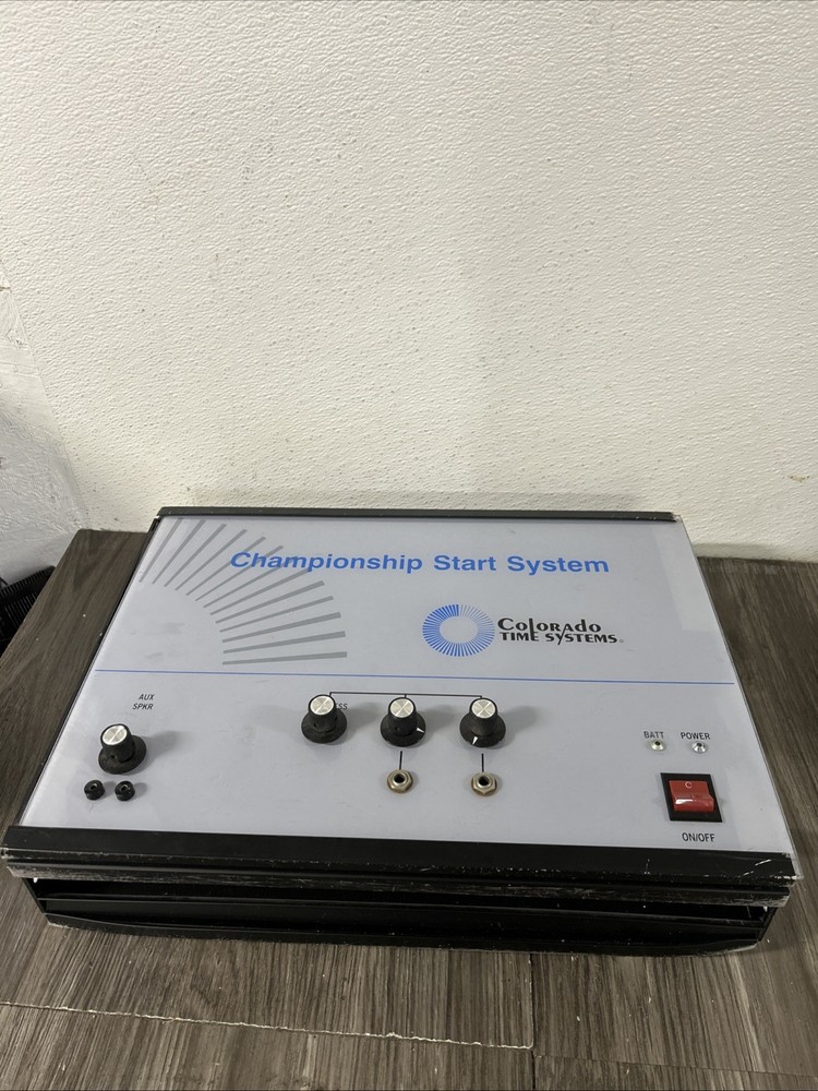 Colorado Time Systems Championship Start #E1