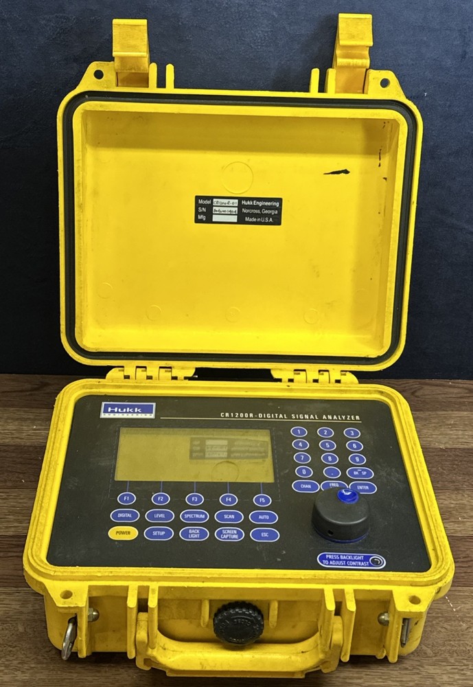 Hukk Engineering CR1200R Digital Signal Analyzer