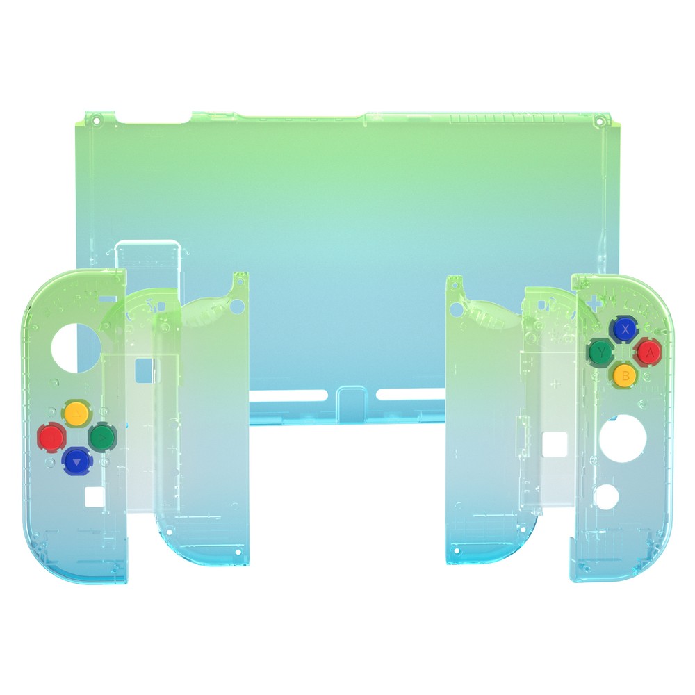 Replacement Console Back Plate & Joycon Housing with Buttons for Nintendo Switch