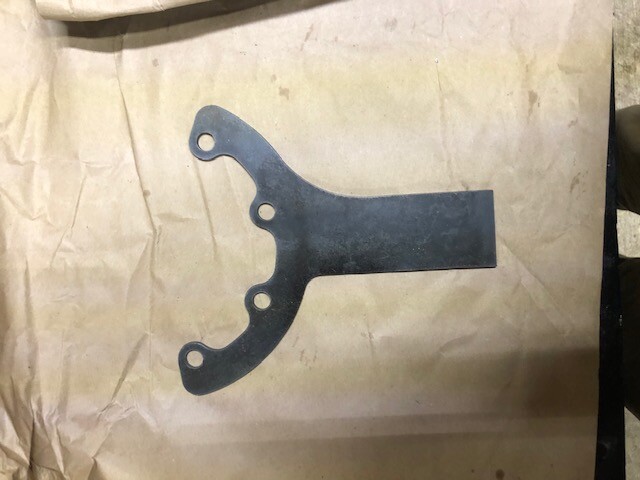 Ford NP205 transfer case rear output support mount bracket custom application