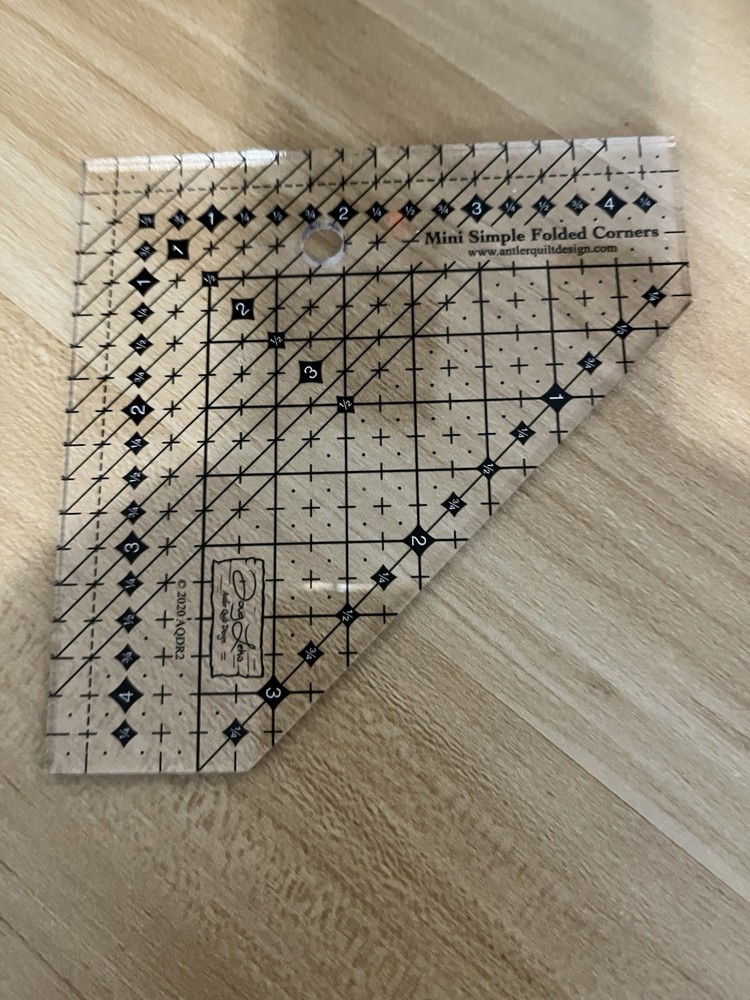 Doug Leko Mini Simple Folded Corners Ruler