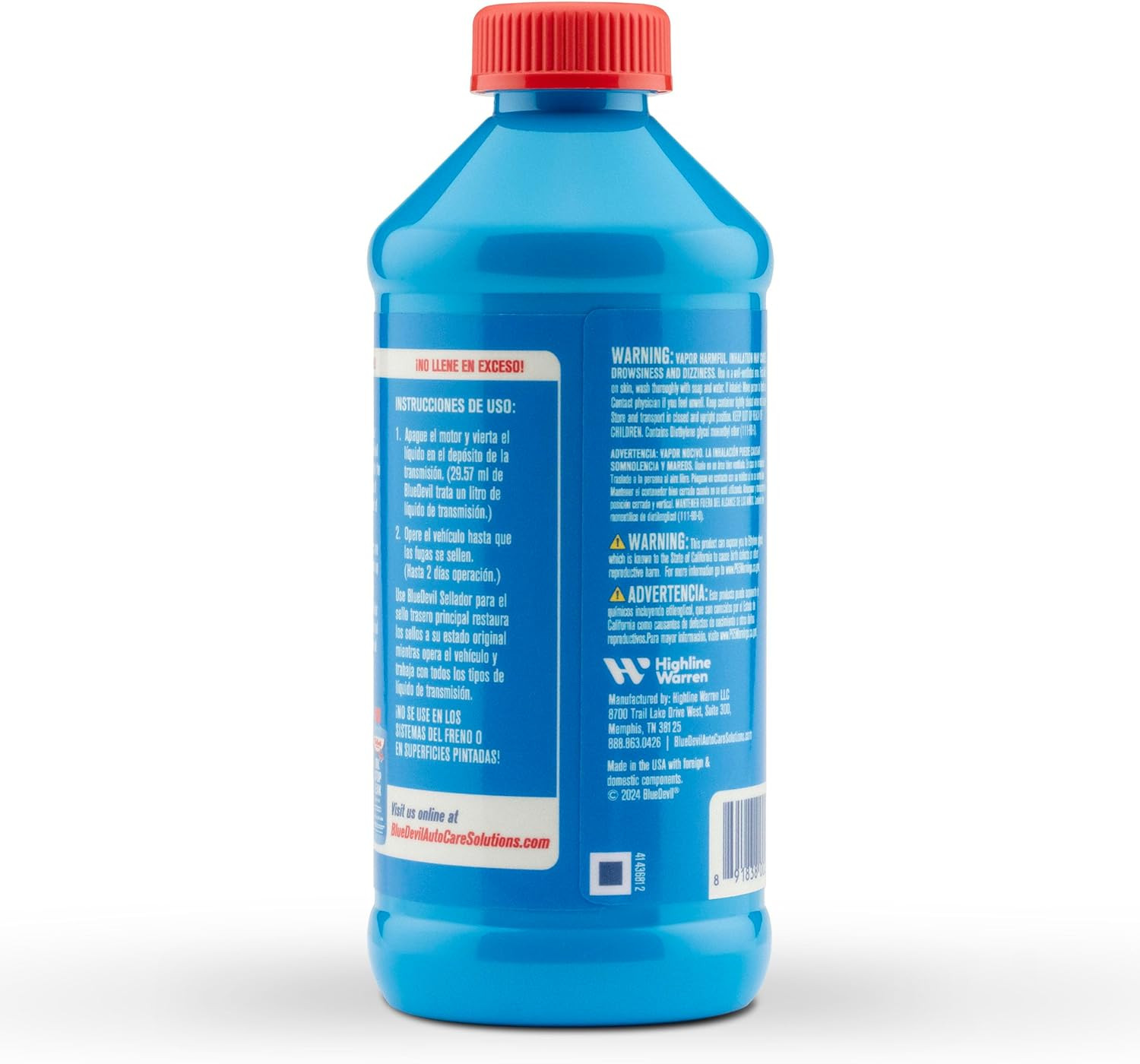 BlueDevil Transmission Sealer – 16 oz | Seals Leaks in Automatic & Manual Transm