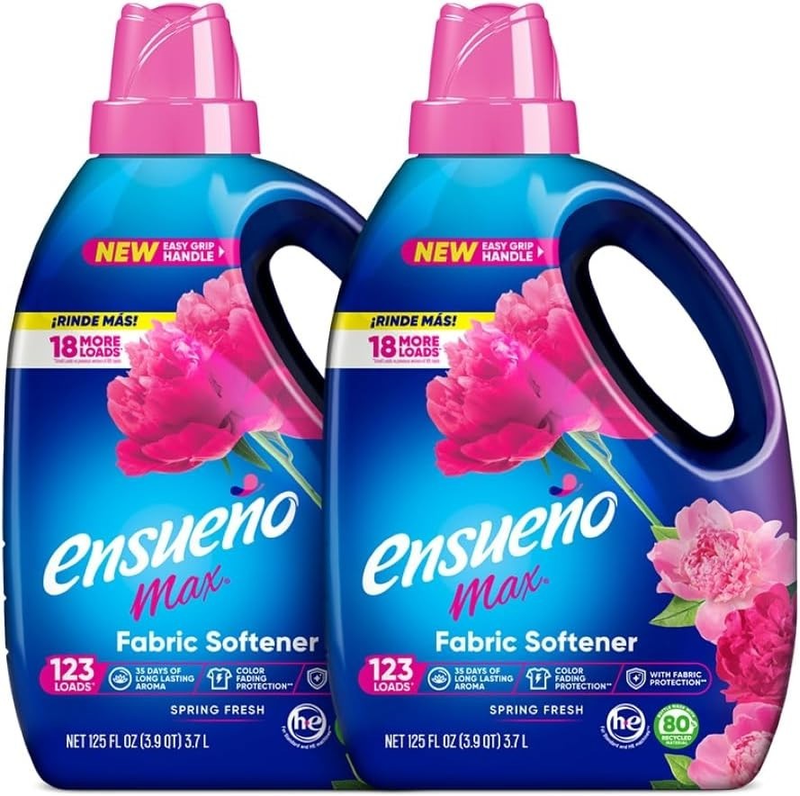 Spring Fresh Softener, Biodegradable Formula | 2 Pack