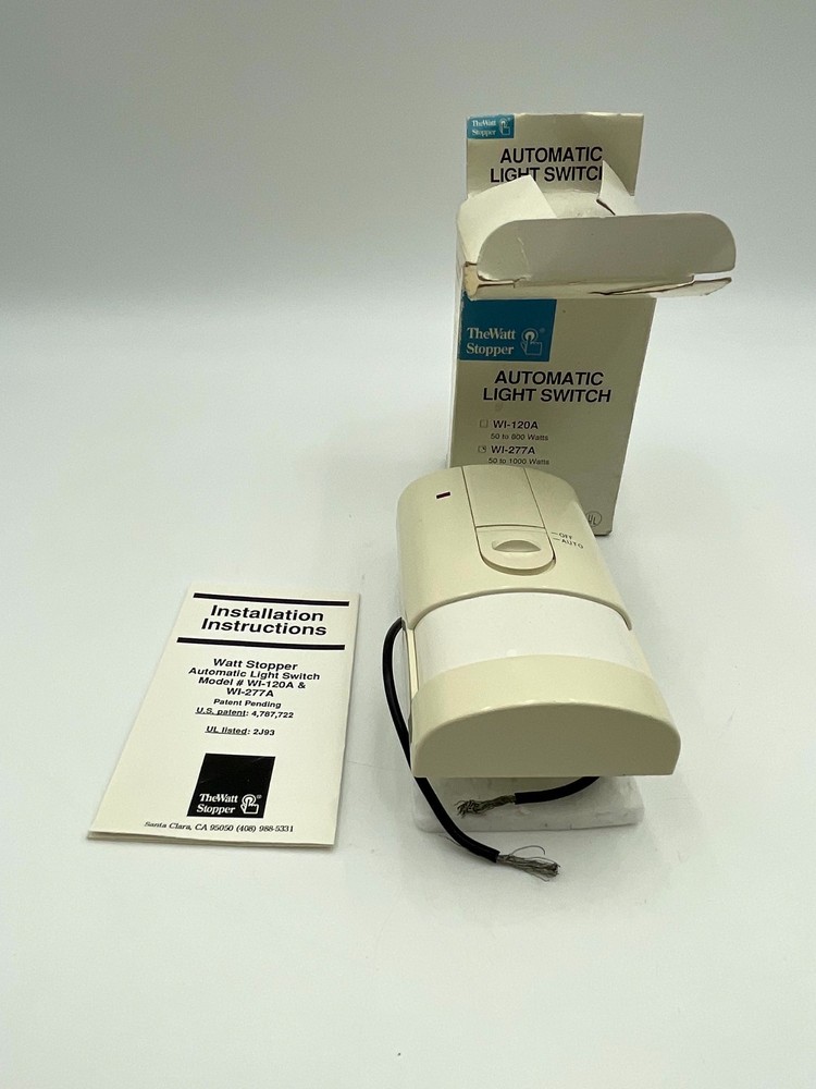 Wattstopper WI-277A W Passive Infrared Automatic Light Switch Occupancy Sensor