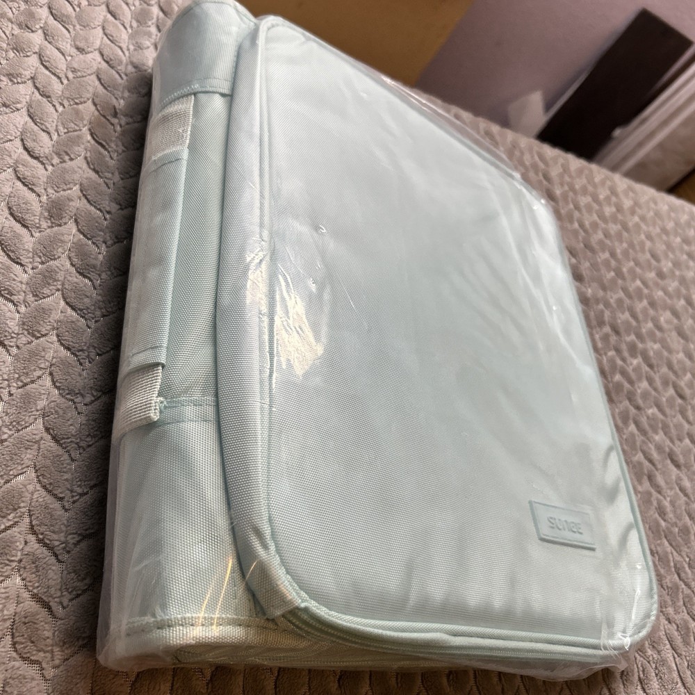 Sunee 2” Zipper Binder With Folder