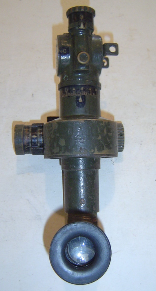 Telescope WWII U.S. Artillery  Panoramic M12 A2 Scope M12A2