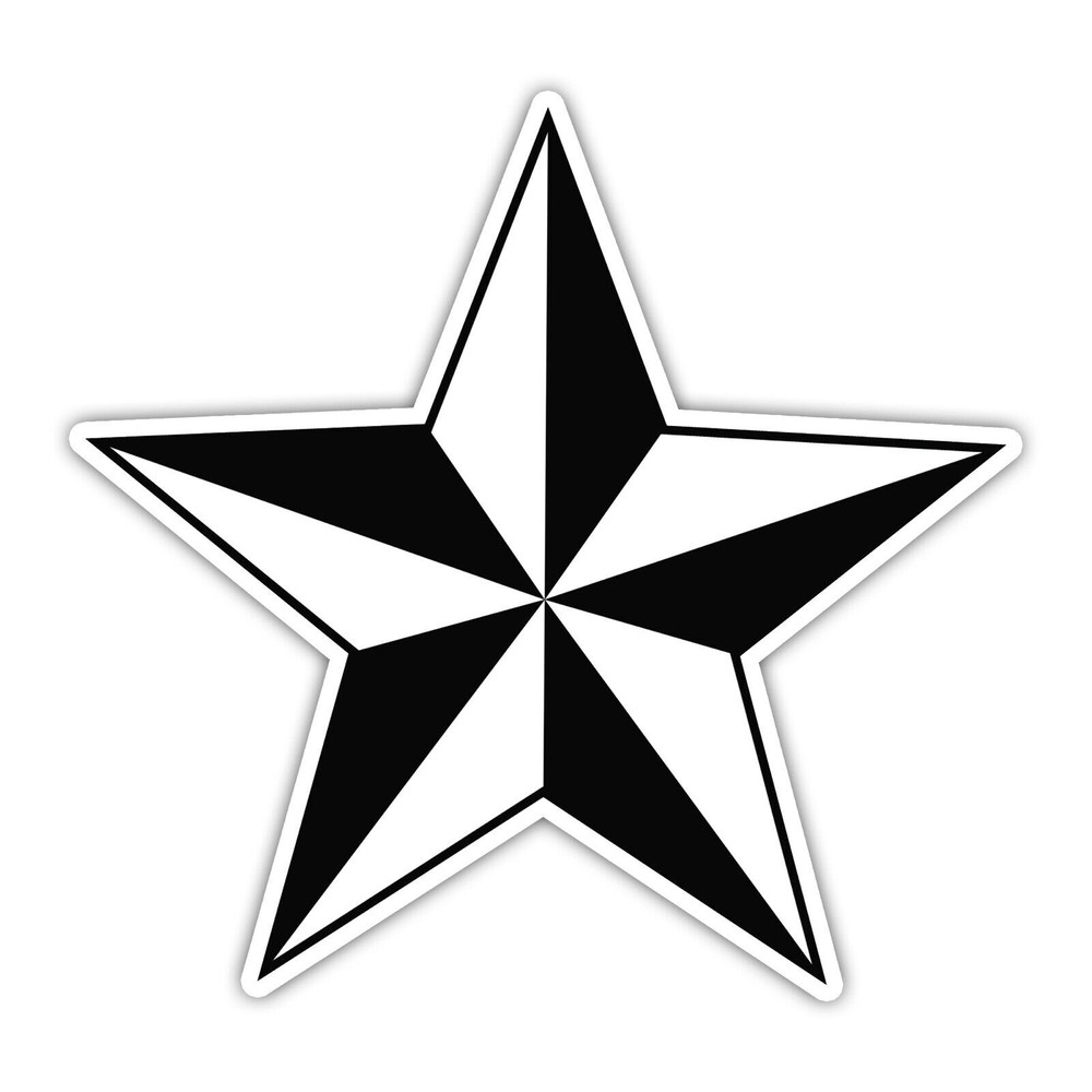 Nautical Star Sticker Decal