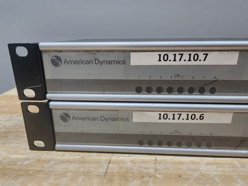 American Dynamics ADEIP8H 8 Channel Encoder  H.264  US Outlet