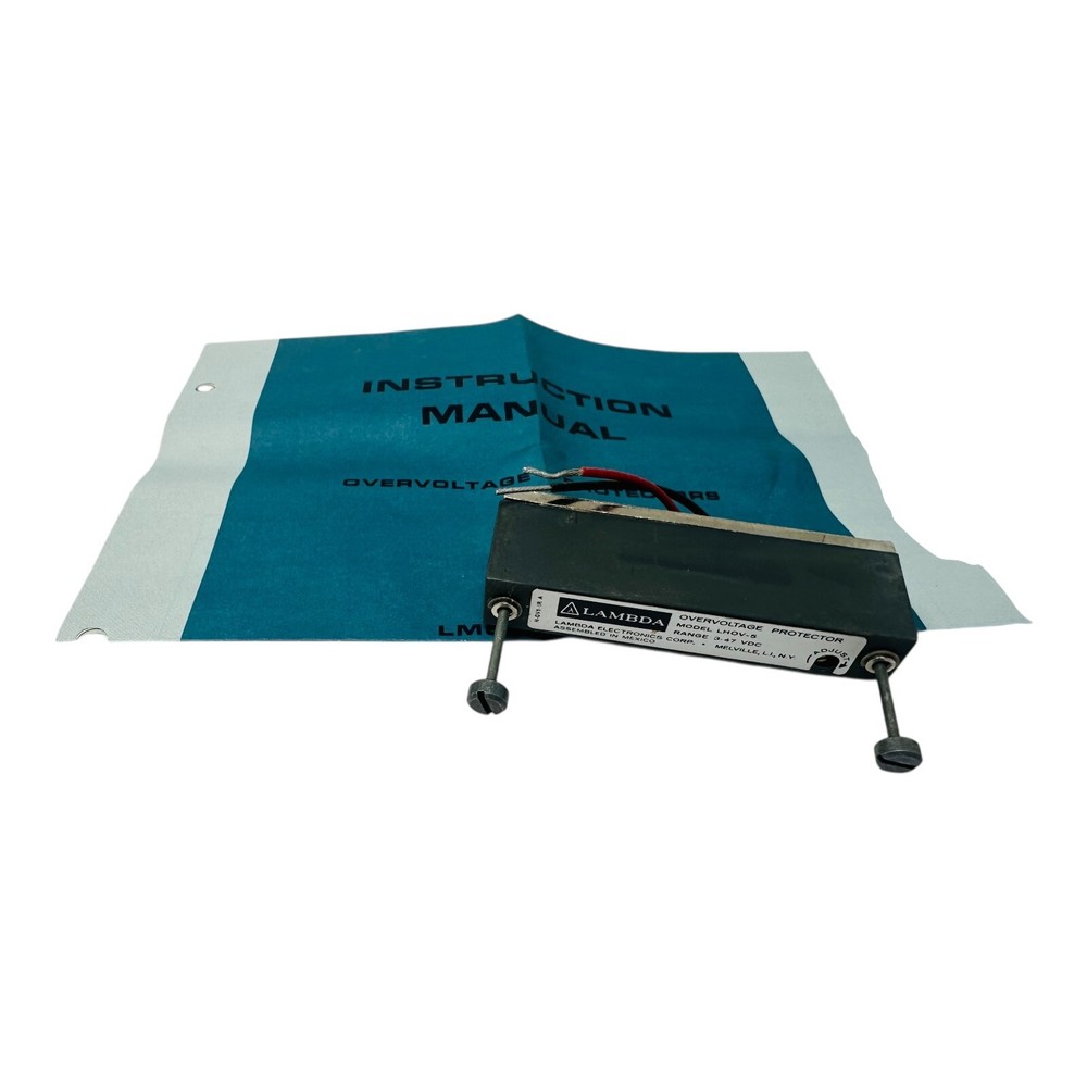LAMBDA MODEL LHOV-5 OVERVOLTAGE PROTECTOR NEW/UNUSED SURPLUS