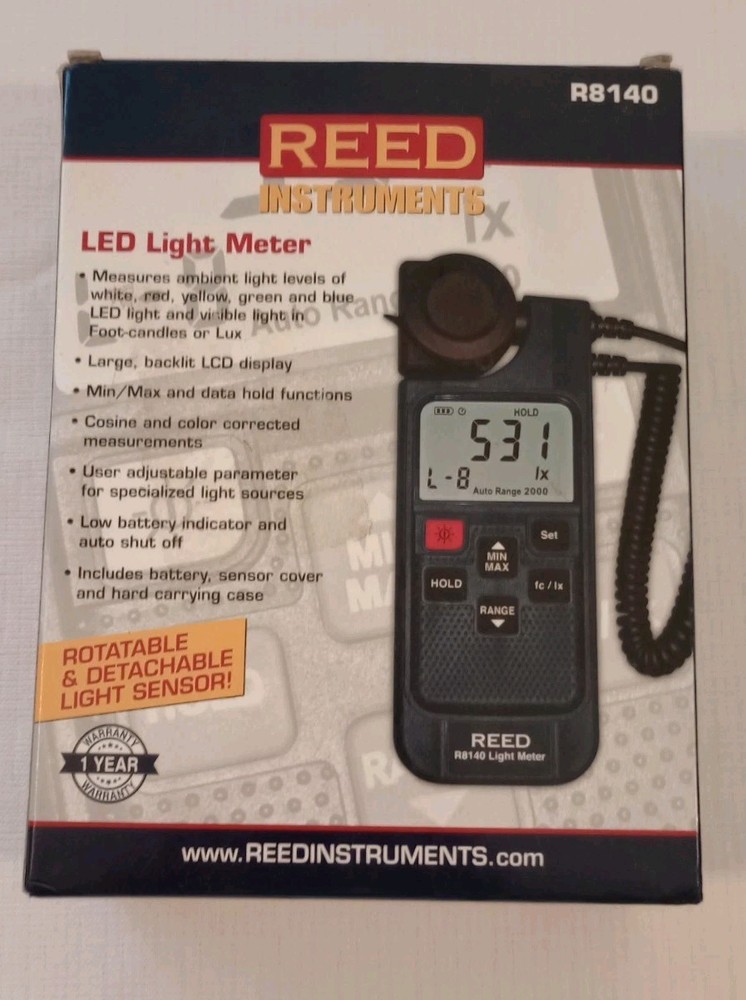 REED Instruments R8140 LED Light Meter