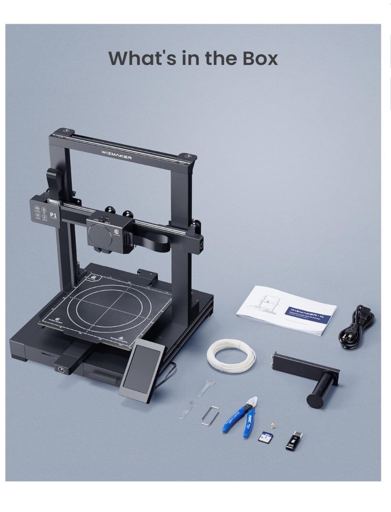 Wizmaker P1 3d Printer. New-Factory Sealed