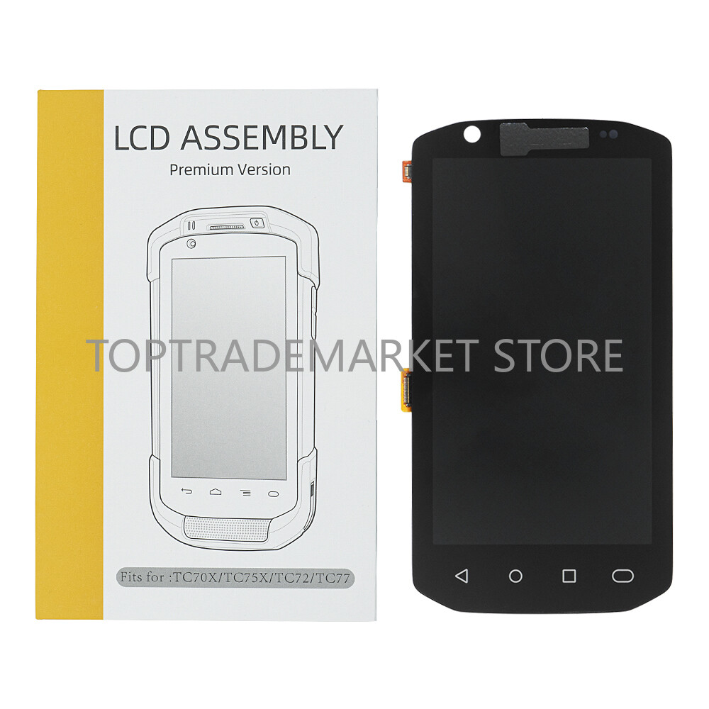 LCD with Touch Screen Digitizer for ZEBRA TC70 TC70X TC72 TC77 Scanner Android