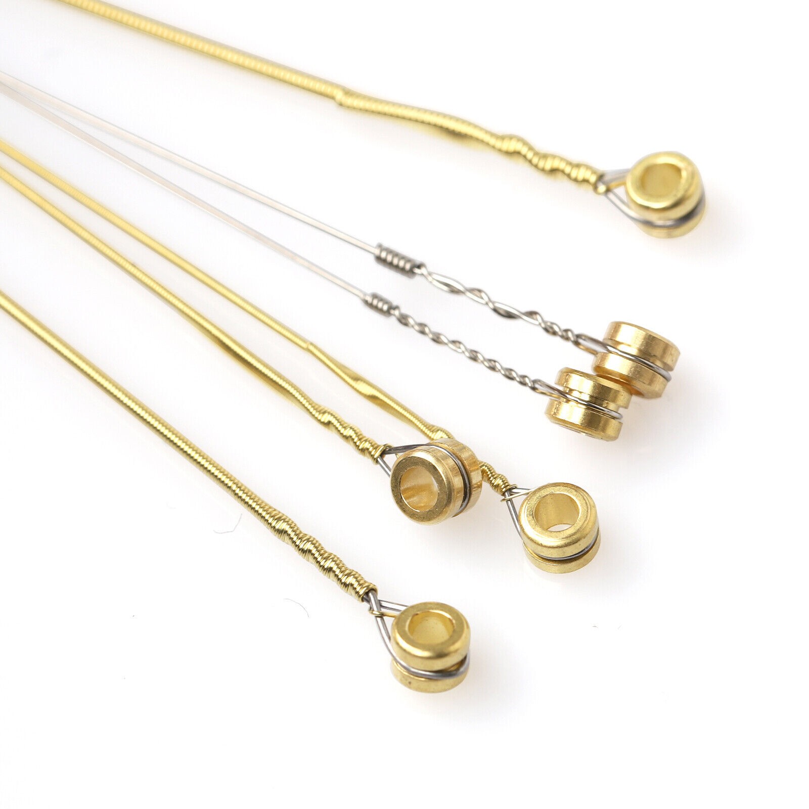 Sets of 6 Guitar Strings Replacement Steel String for Electric Acoustic Guitar