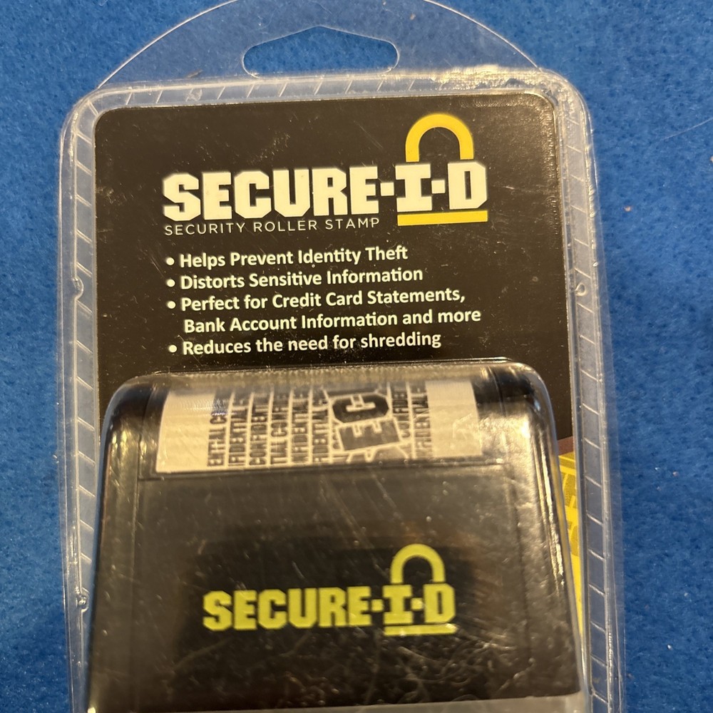 Cosco Secure ID Security Roller Stamp Sealed NEW