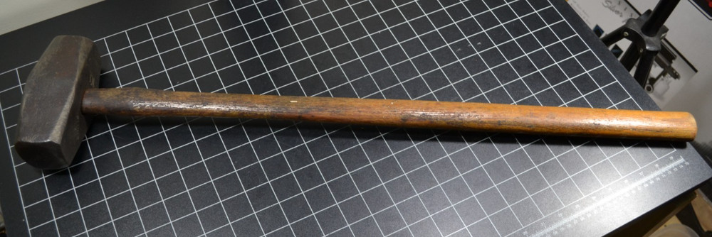 PLUMB - OREGON PATTERN - 10# SLEDGE HAMMER WITH THE ORIGINAL HANDLE